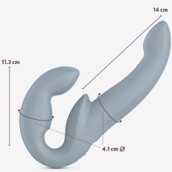 share vibe pro double vibrateur gris