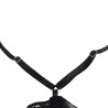 954222 robe à bretelles + string noir s-m