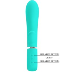 vibrateur multifonction g-spot thomas vert aqua