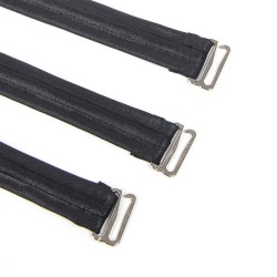 954406 robe bondage en cuir noir s-m