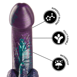 gode basilic double plaisir écailleux petite taille