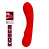 vibrateur rechargeable prescott rouge