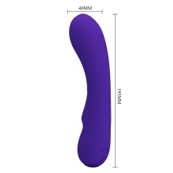 vibrateur rechargeable prescott violet