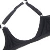 955199 ensemble soutien-gorge avec nud noir réglable s-m