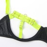 955274 ensemble soutien-gorge avec collier et détails de jambes vert fluorescent s-m