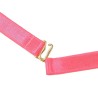 955298 ensemble soutien-gorge avec collier et détails de jambes rose fluorescent s-m
