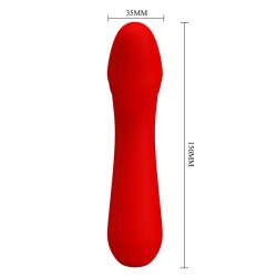vibrateur rechargeable cetus rouge