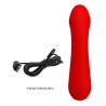 vibrateur rechargeable cetus rouge