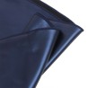 955410 robe à bretelles en cuir bleu s-m
