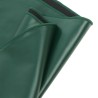 955434 robe à bretelles en cuir vert s-m