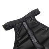 955472 robe dos nu avec transparences noire s-m