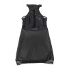 955489 robe dos nu avec transparences noire l-xl