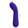vibrateur rechargeable faun violet