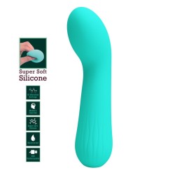 vibrateur rechargeable faun vert aqua