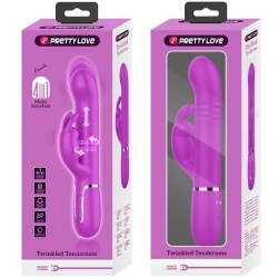 vibrateur coale rabbit perles violet