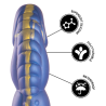 gode poseidon embrace de la mer