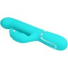 vibrateur coale rabbit perles vert aqua
