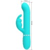 vibrateur coale rabbit perles vert aqua