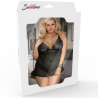 queen plus ensemble top  strappy et culotte