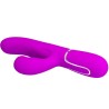 vibrateur point g multifonction 3 en 1 perlita violet