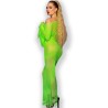 cr 4666 haut & jupe vert s-m