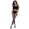 cr 4647 top & leggins noir s-m