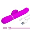 vibrateur point g multifonction 3 en 1 perlita violet