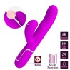 vibrateur point g multifonction 3 en 1 perlita violet