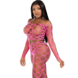 top & leggins hardcore fuchsia