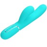 perlita vibrateur multifonction 3 en 1 point g vert aqua