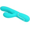 perlita vibrateur multifonction 3 en 1 point g vert aqua