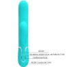 perlita vibrateur multifonction 3 en 1 point g vert aqua
