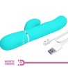 perlita vibrateur multifonction 3 en 1 point g vert aqua