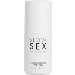 slow sex huile de massage sexuel au cbd 30 ml