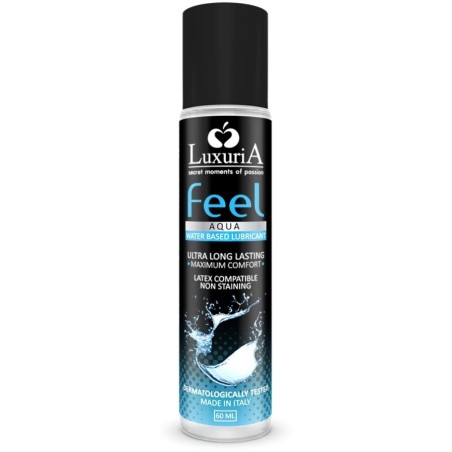 luxuria lubrifiant base d'eau feel aqua 60 ml