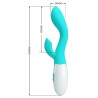 vibrateur brighty g-spot vert aqua