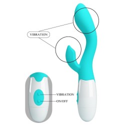 vibrateur brighty g-spot vert aqua