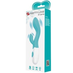 vibrateur brighty g-spot vert aqua