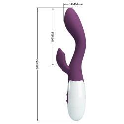 vibrateur brighty spot g violet
