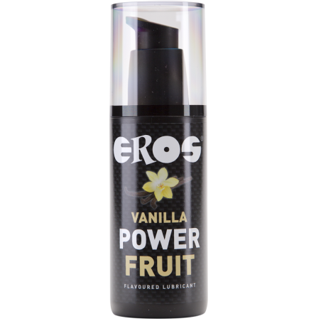 eros vainilla power lubrifiant arôme aux fruits 125 ml
