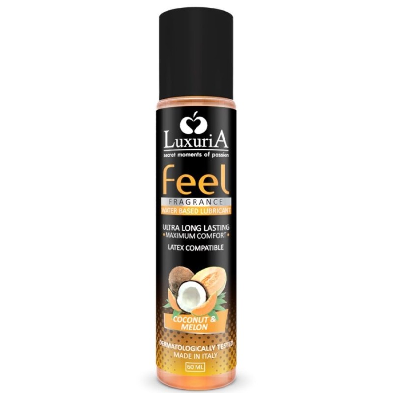 luxuria feel lubrifiant base d'eau de coco et de melon 60 ml luxuria feel lubrifiant base d'eau de coco et de melon 60 ml