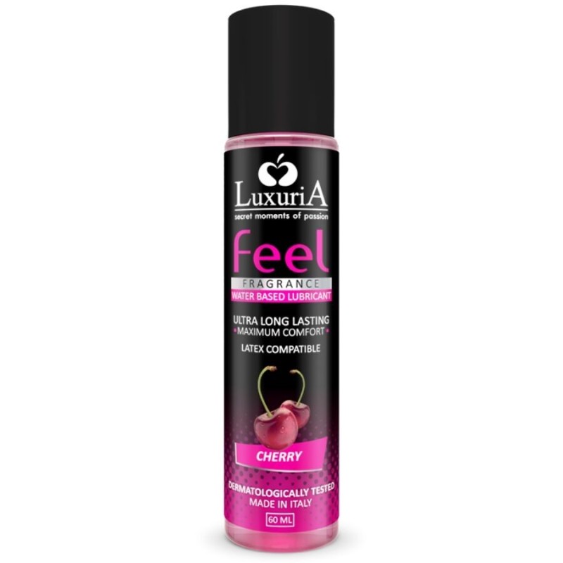 luxuria lubrifiant base d'eau feel cerise 60 ml