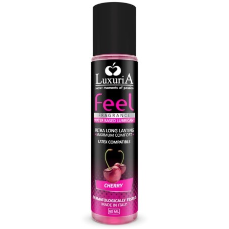 luxuria lubrifiant base d'eau feel cerise 60 ml