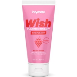 wish lubrifiant saveur framboise 100 ml