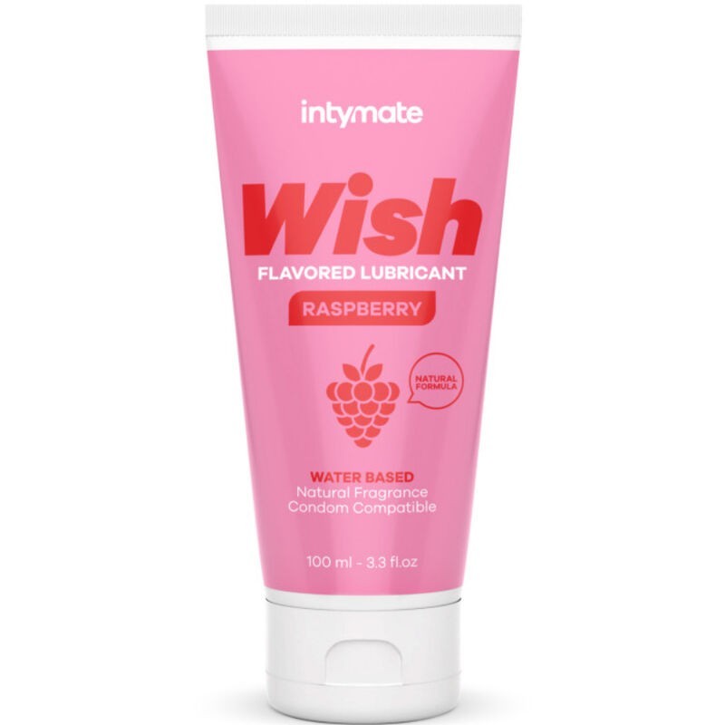 wish lubrifiant saveur framboise 100 ml wish lubrifiant saveur framboise 100 ml
