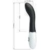 bishop vibrateur point g 30 modes noir