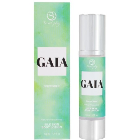gaia lotion pour la peau à la soie pour femmes 50 ml