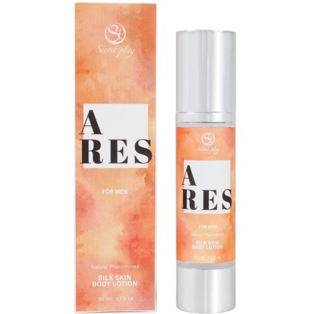 ares lotion pour la peau à la soie pour femmes 50 ml