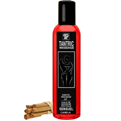 huile de massage tantrique naturelle et cannelle aphrodisiaque 30 ml