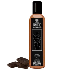 huile de massage tantrique naturelle et aphrodisiaque au chocolat 30 ml
